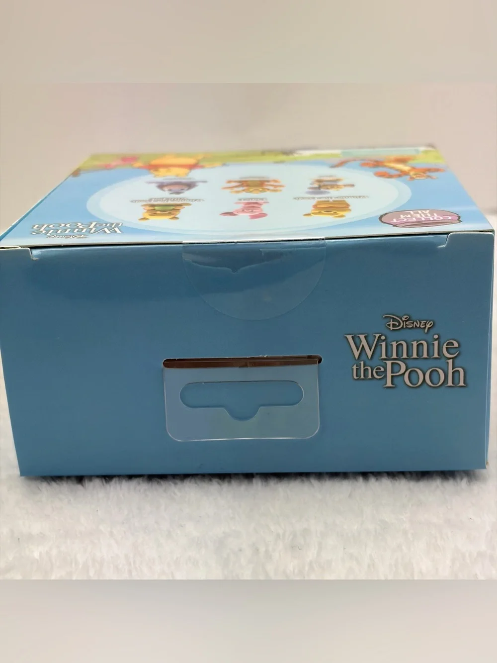 Disney Winnie The Pooh Tigger & Eeyore Flocked Figures 2 PCS New